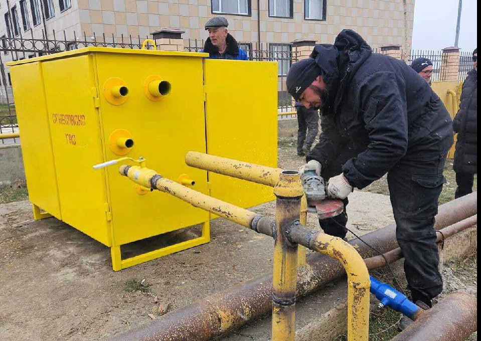 Подача газа населению села Авадан Докузпаринского района стабилизирована