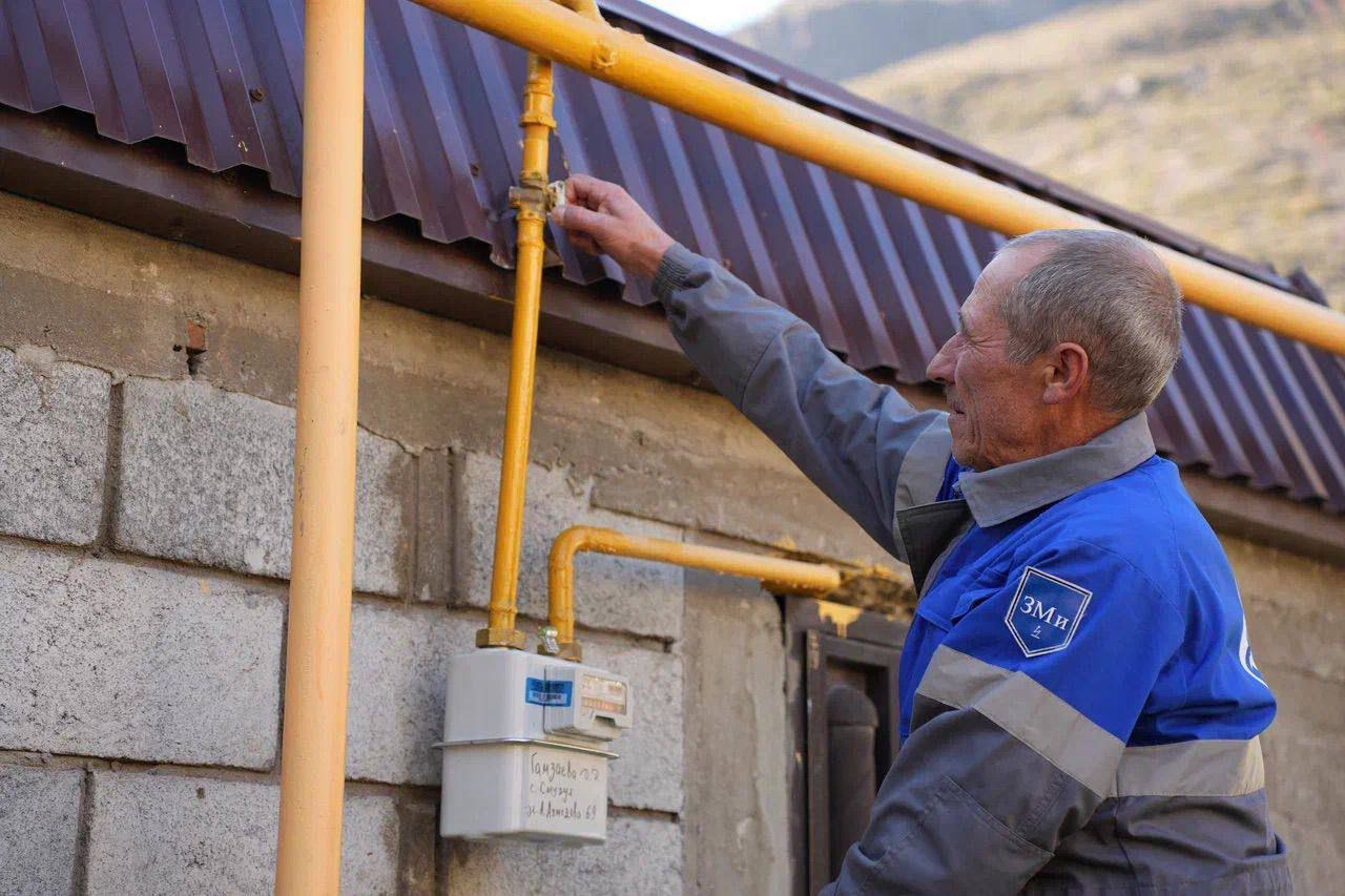 В селе Смугул Ахтынского района состоялась торжественная церемония газификации