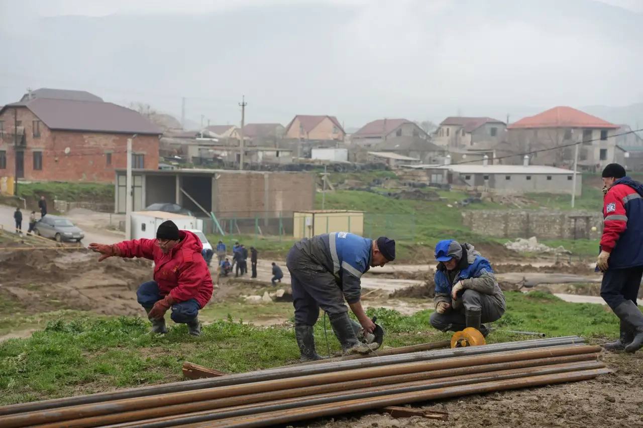 В более чем 20 населенных пунктах Дагестана полностью восстановлены поврежденные стихией участки газопроводов.