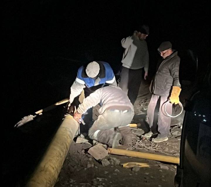 В более чем 20 населенных пунктах Дагестана полностью восстановлены поврежденные стихией участки газопроводов.
