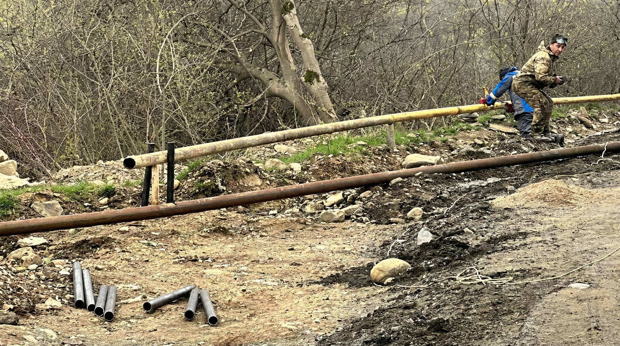 В более чем 20 населенных пунктах Дагестана полностью восстановлены поврежденные стихией участки газопроводов.