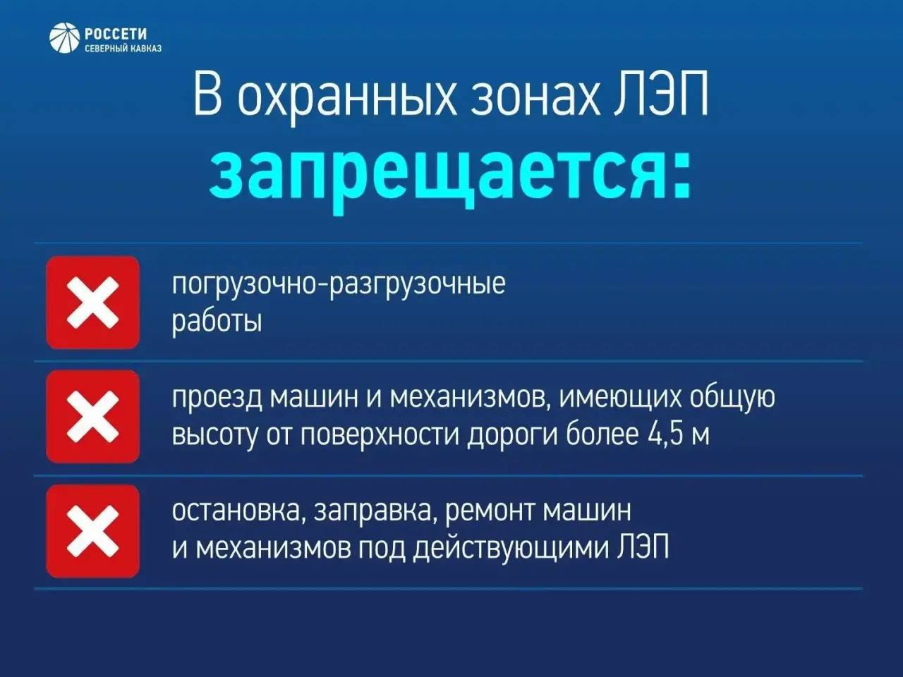 Охранные зоны ЛЭП: важные правила