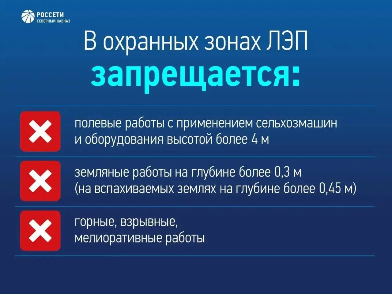 Охранные зоны ЛЭП: важные правила